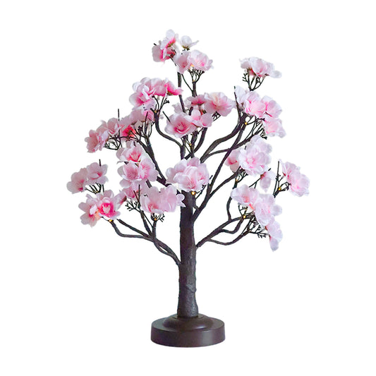 18" Pink Blossom Tree Light