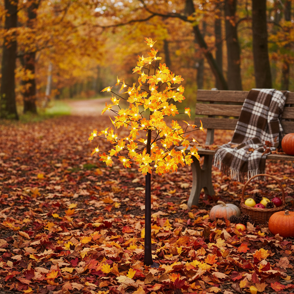 6 Ft LED Maple Tree