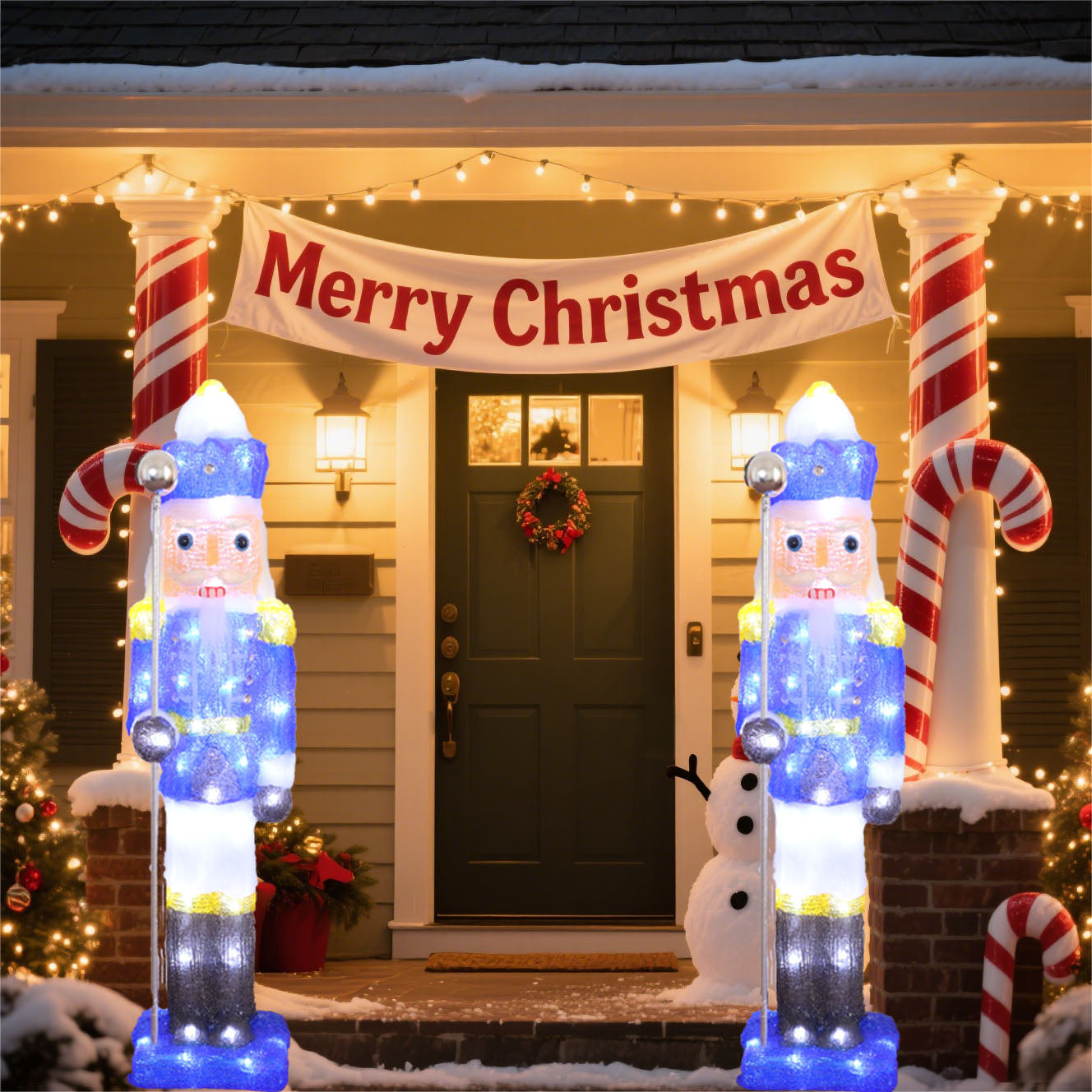 2 FT LED Nutcracker Figurine