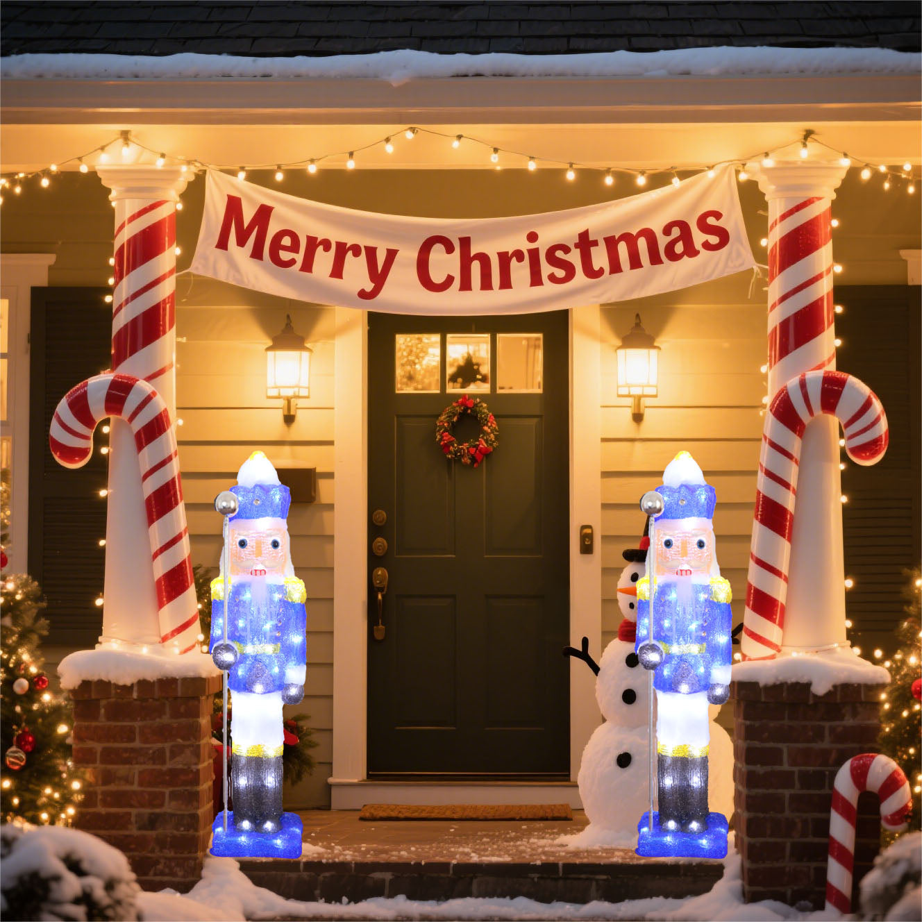 2 FT LED Nutcracker Figurine