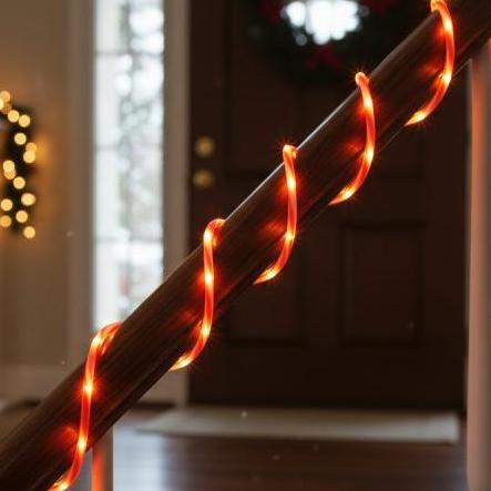 33FT Solar Rope Lights, 200 LED Waterproof Candy Color Outdoor
