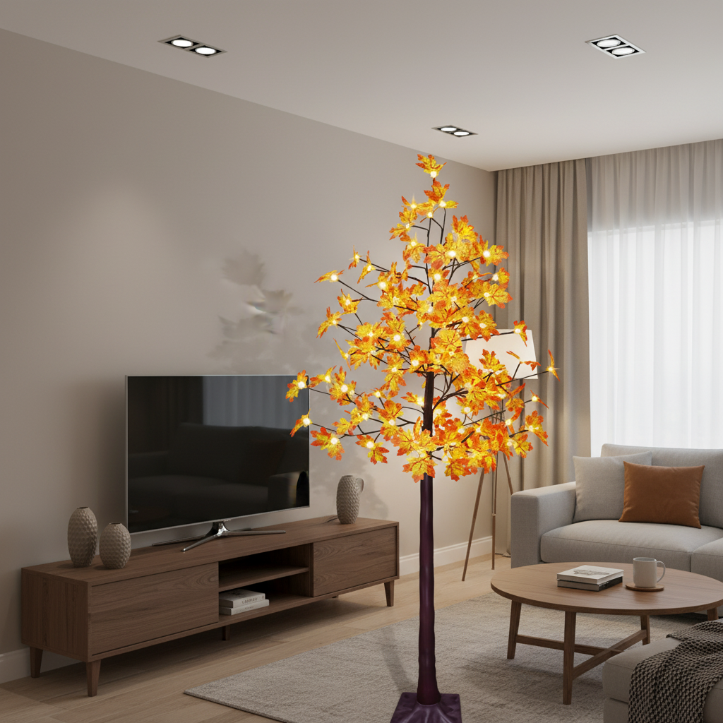 6 Ft LED Maple Tree