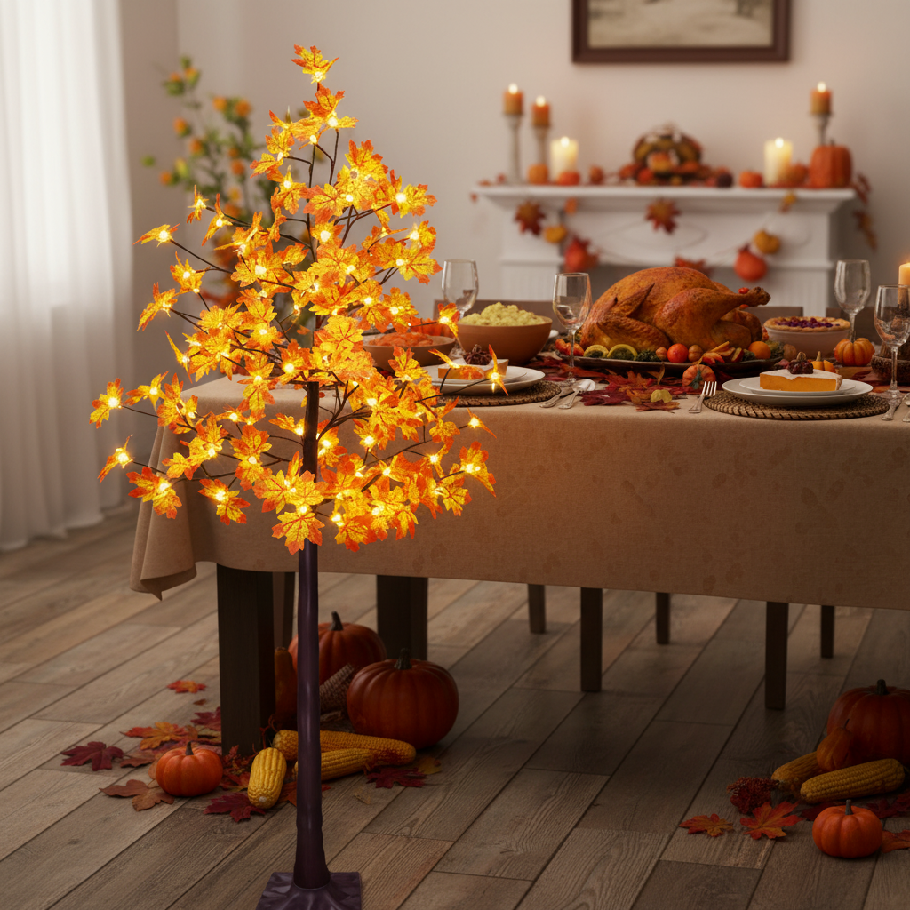 6 Ft LED Maple Tree