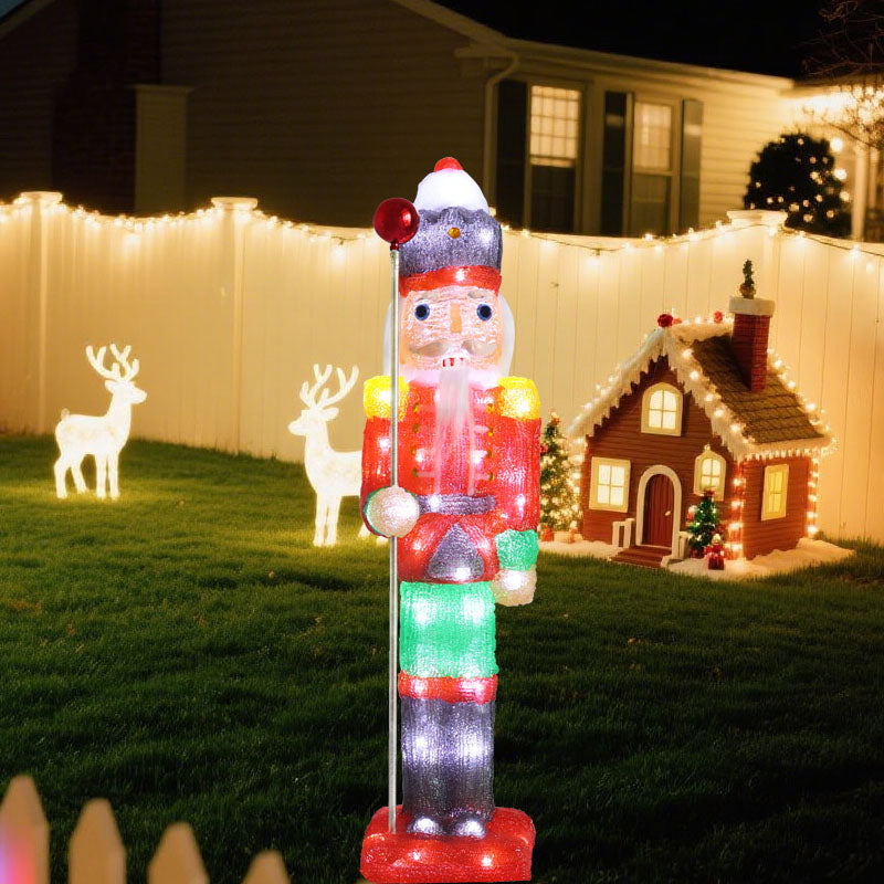 2 FT LED Nutcracker Figurine