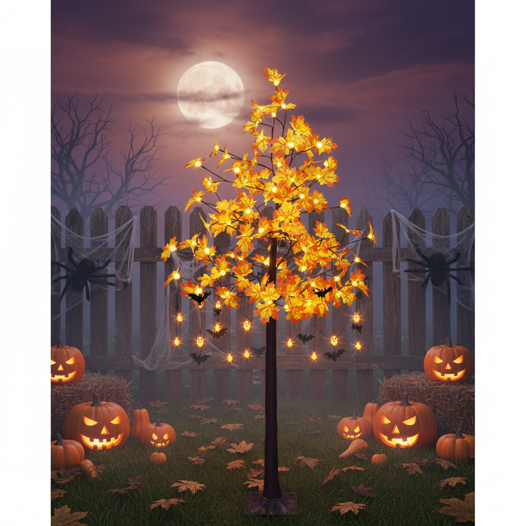 6 Ft LED Maple Tree
