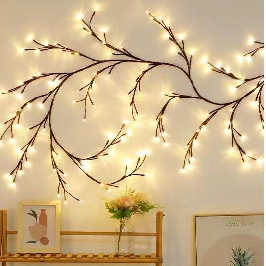 6 FT 96 LED Willow String Lights
