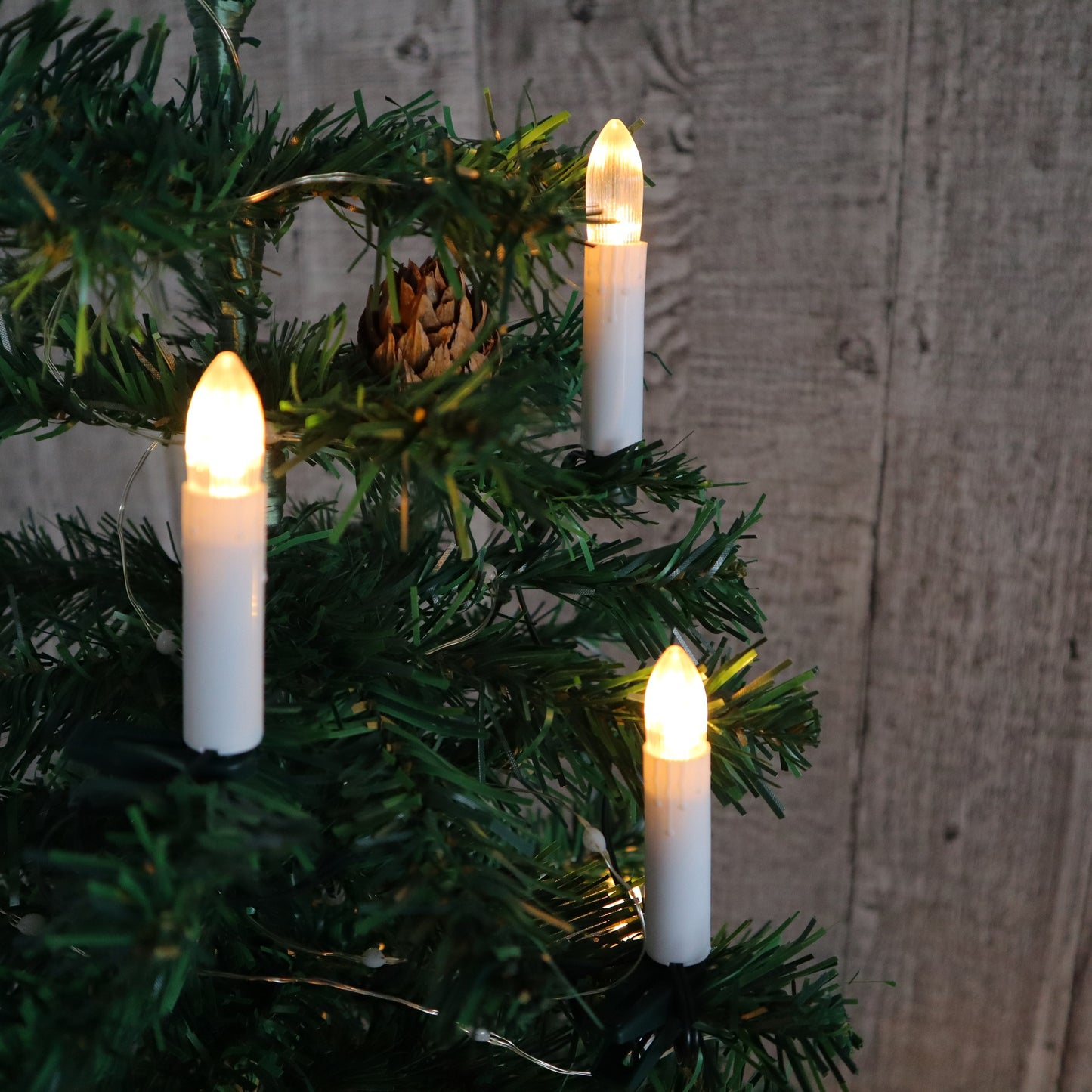 12 FT 20 LED Candle String Lights