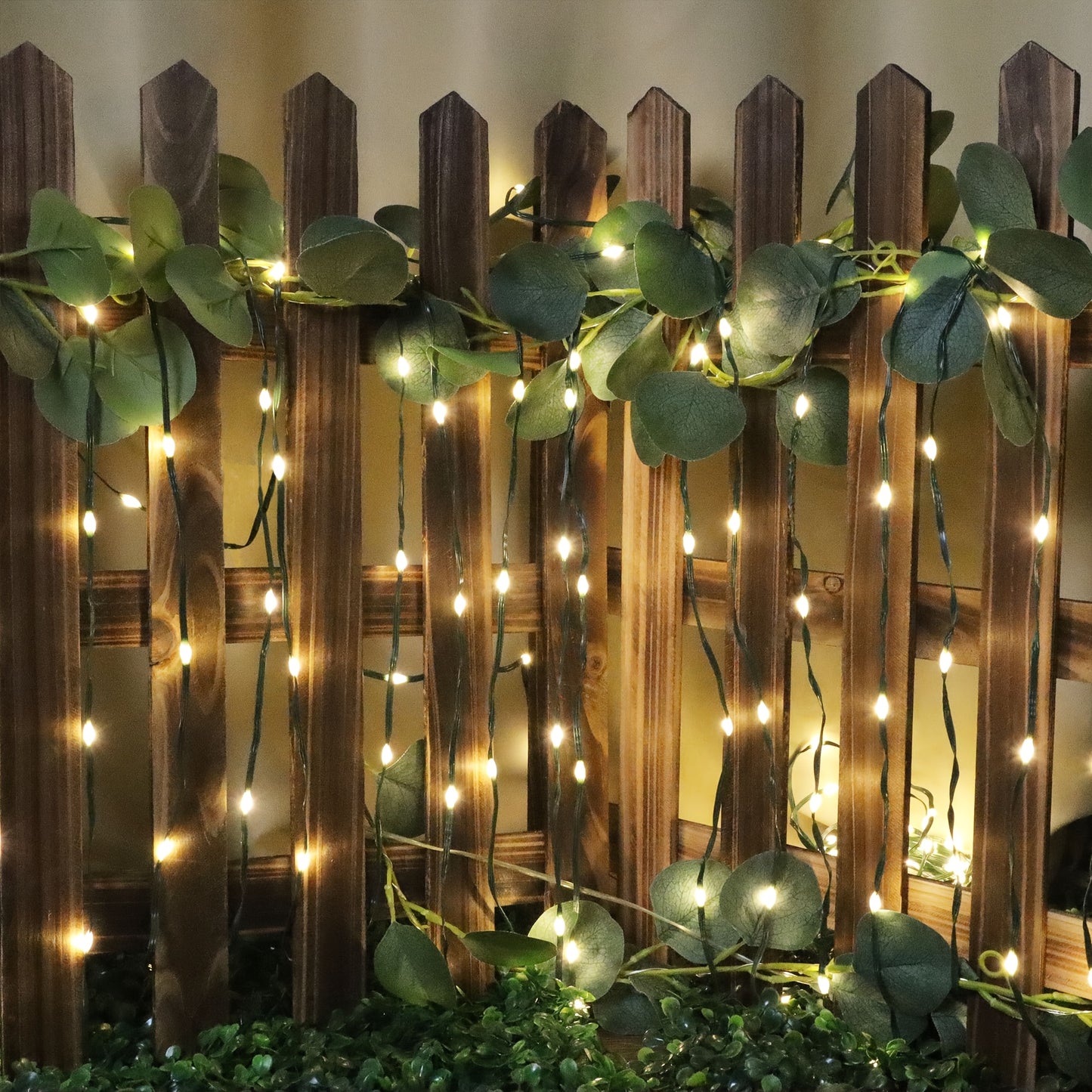 82FT 200 LED Green Wire String Lights