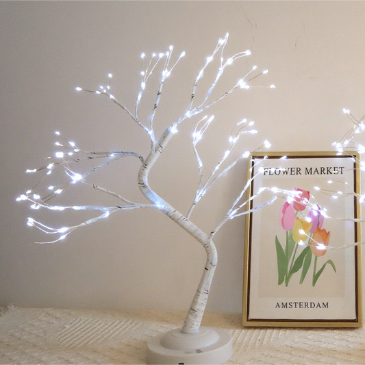 18" 108 LED Birch Tree with 8 Light Modes