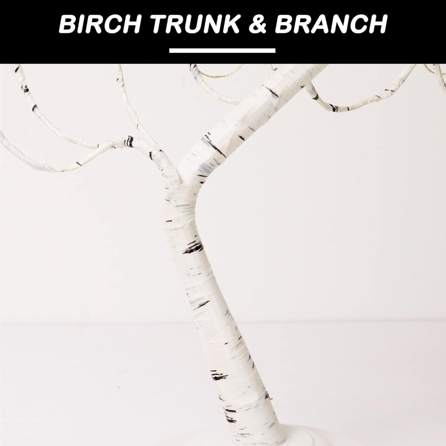 18" 108 LED Birch Tree with 8 Light Modes