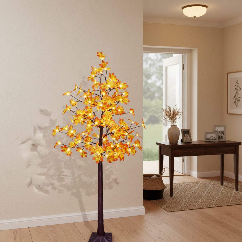 6 Ft LED Maple Tree