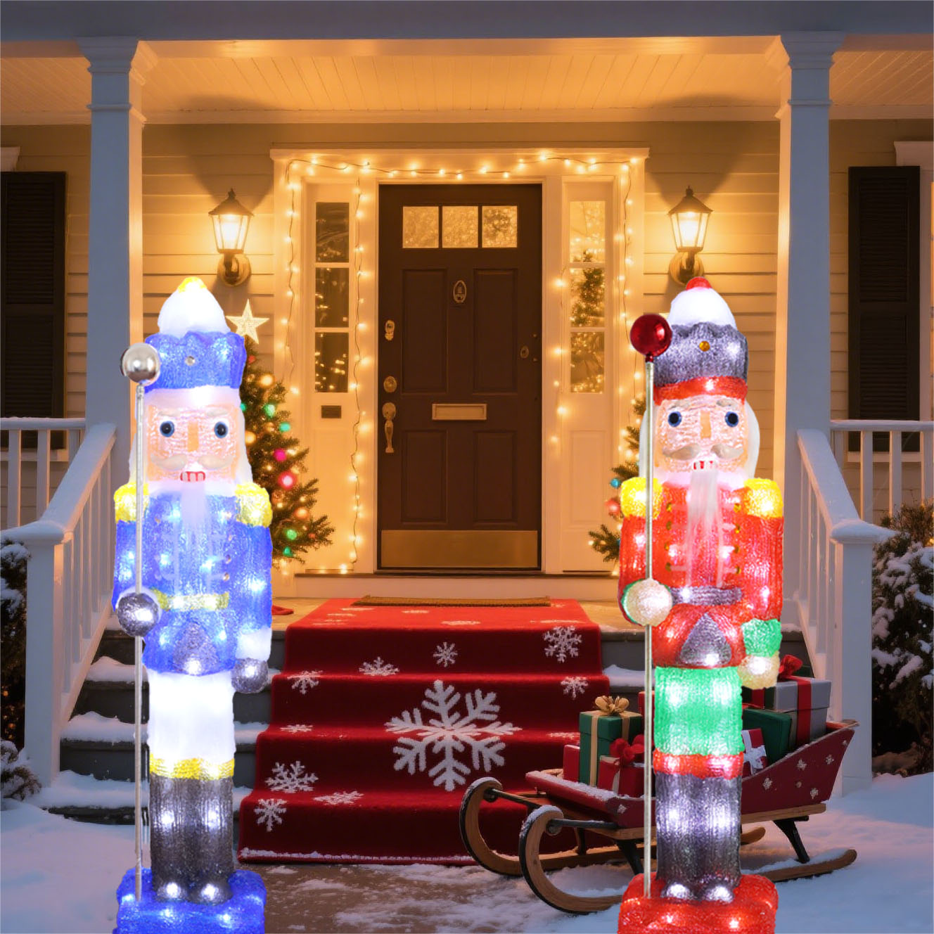 2 FT LED Nutcracker Figurine