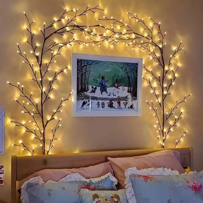 6 FT 96 LED Willow String Lights