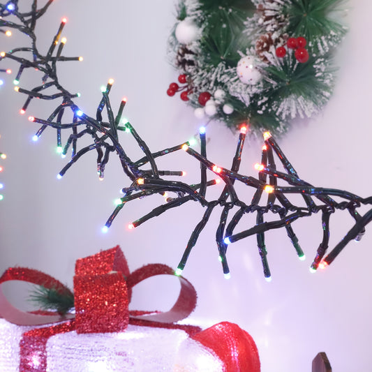 12.5FT 380 LED Connectable Cluster String Lights