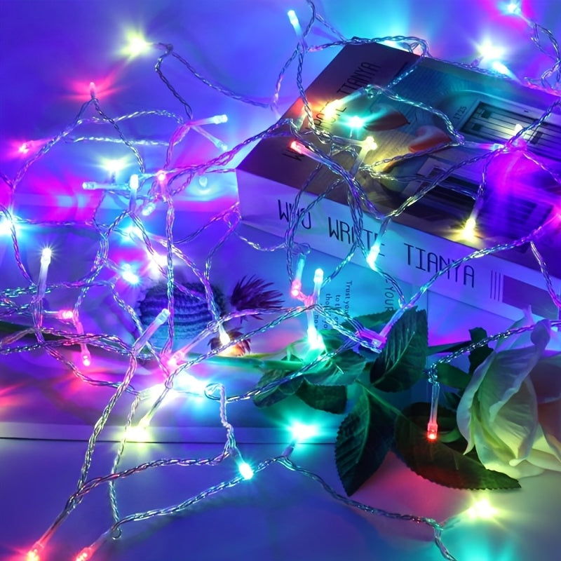 82FT 200 LED Green Wire String Lights