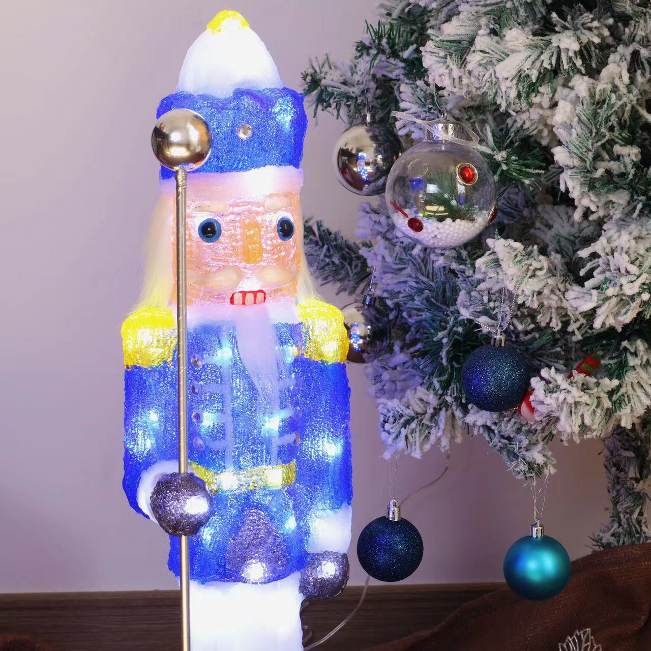 2 FT LED Nutcracker Figurine