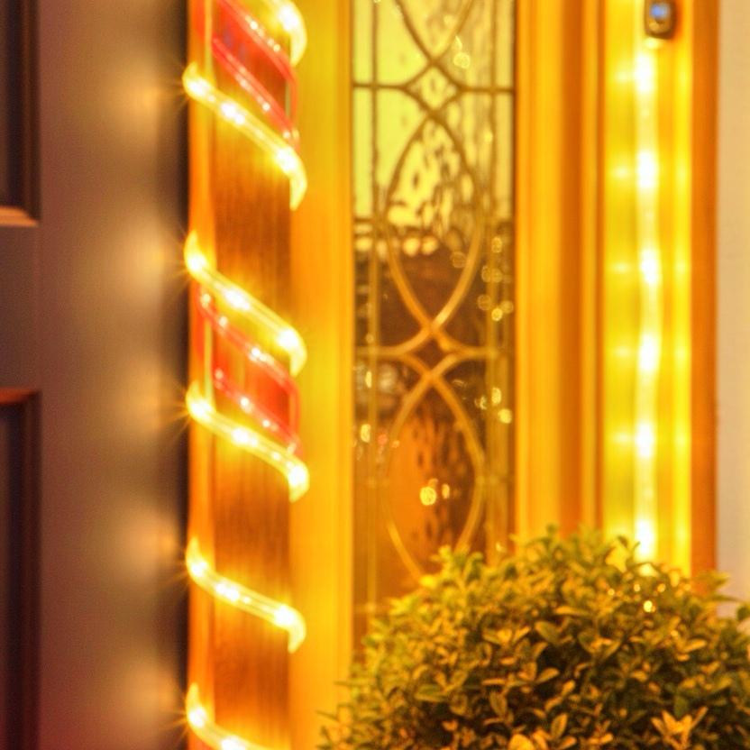 33FT Solar Rope Lights, 200 LED Waterproof Candy Color Outdoor