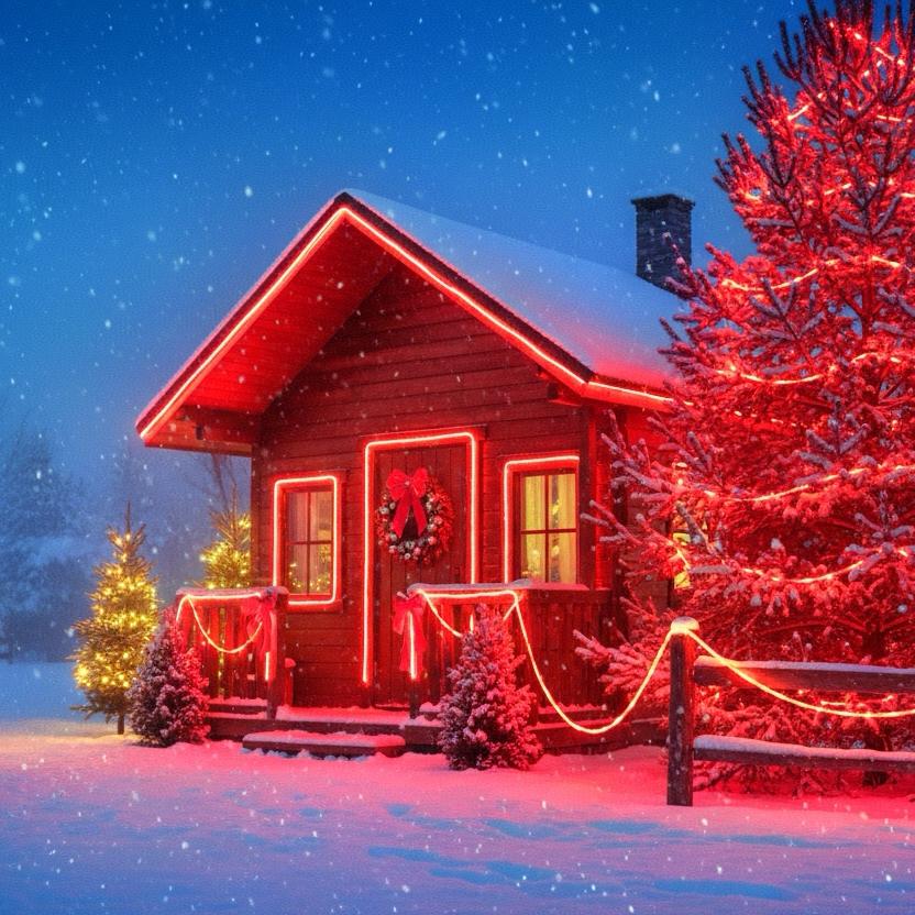 33FT Solar Rope Lights, 200 LED Waterproof Candy Color Outdoor
